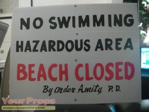 Beach Closed Sign