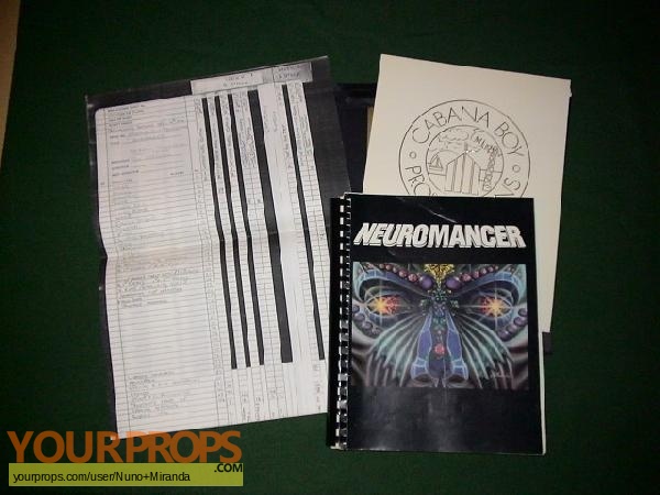 Neuromancer original production material