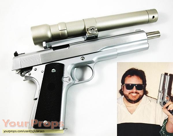 The Terminator 45 Longslide With Laser Sighting Replica Prop Weapon