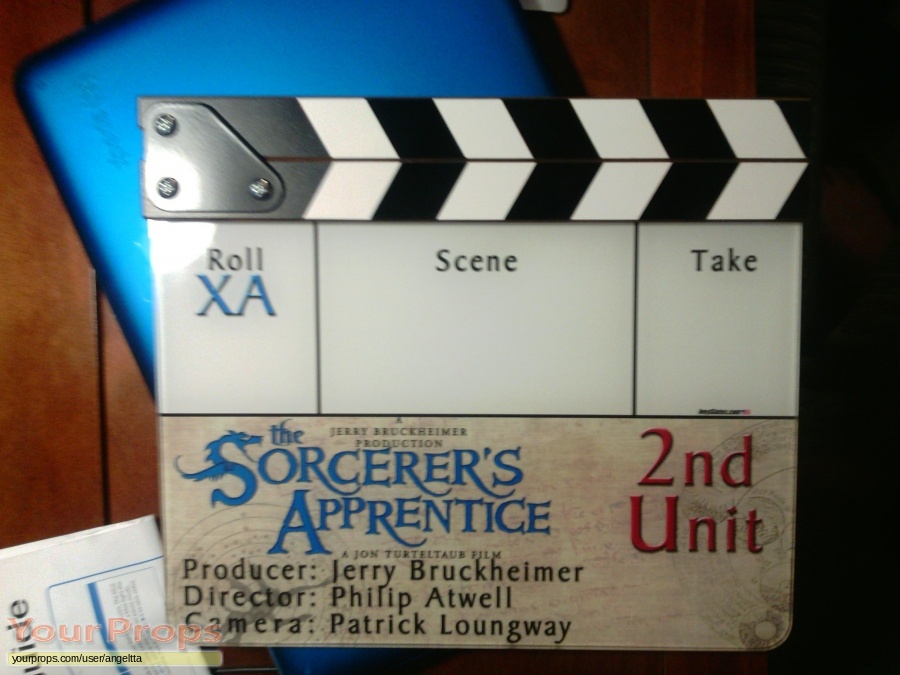 The Sorcerers Apprentice original film-crew items