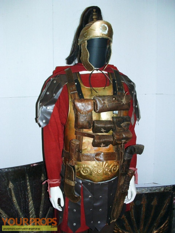 Ben Hur Roman Soldier's screen worn costume with small & large shields ...