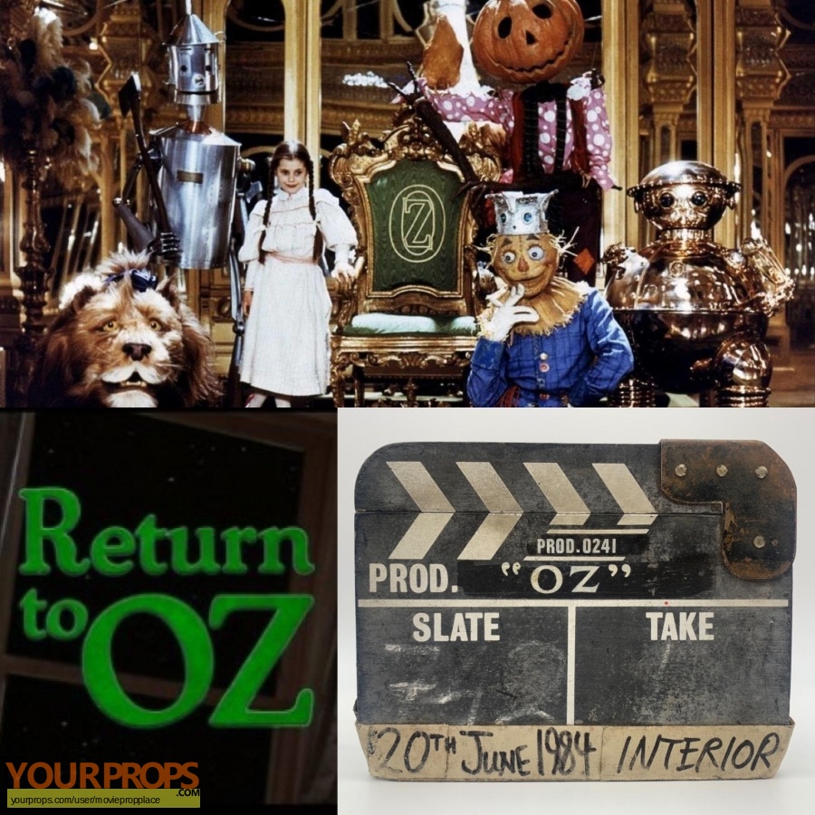 Return to Oz original production material