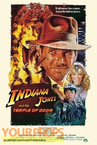 Indiana Jones And The Temple Of Doom original movie costume