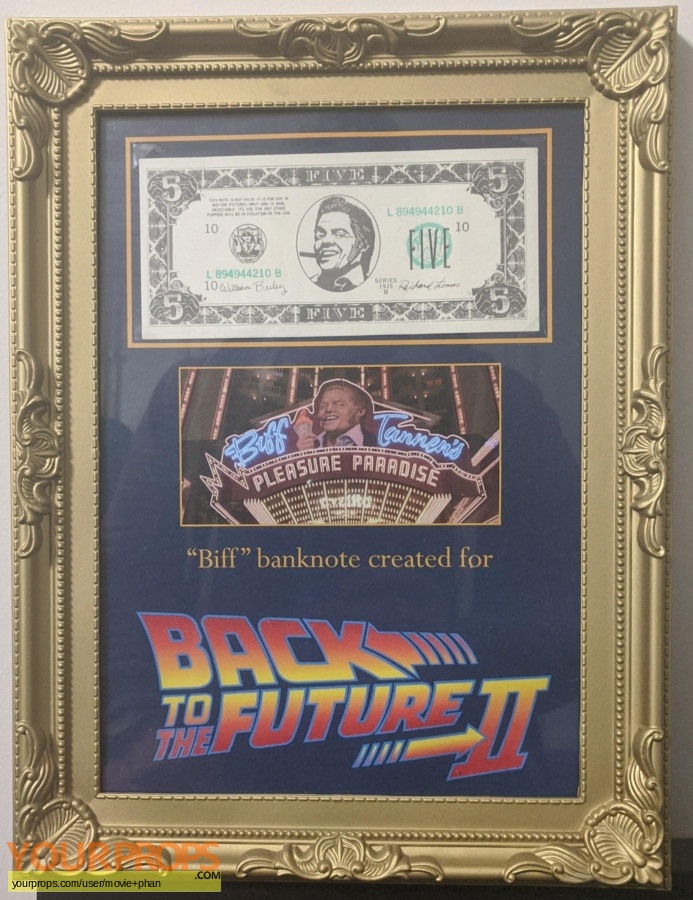 Back to the Future II original production material