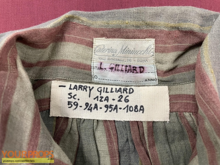 Gangs of New York “Jimmy Spoils’ “ (Larry Gilliard) screenworn costume ...