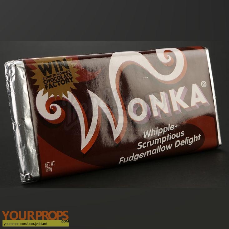 Lot #497 - CHARLIE AND THE CHOCOLATE FACTORY (2005) - Set of Four Wonka Bars