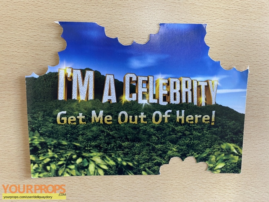 Im A Celebrity Get Me Out Of Here original movie prop