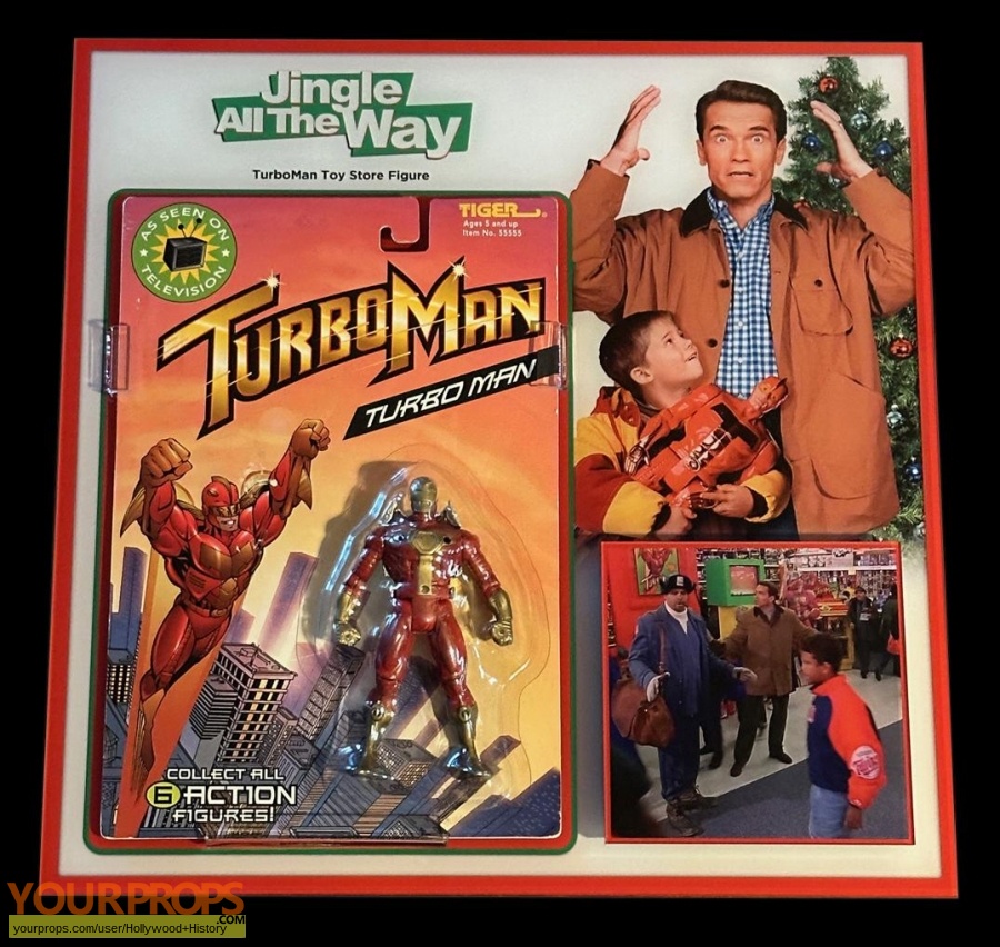Jingle All The Way TurboMan Toy Store Figure original movie prop
