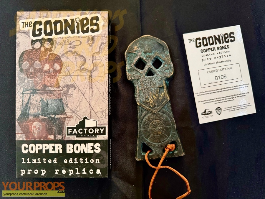 The Goonies replica movie prop