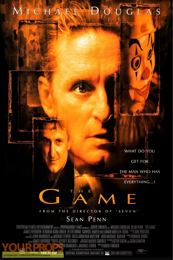 The Game original movie prop