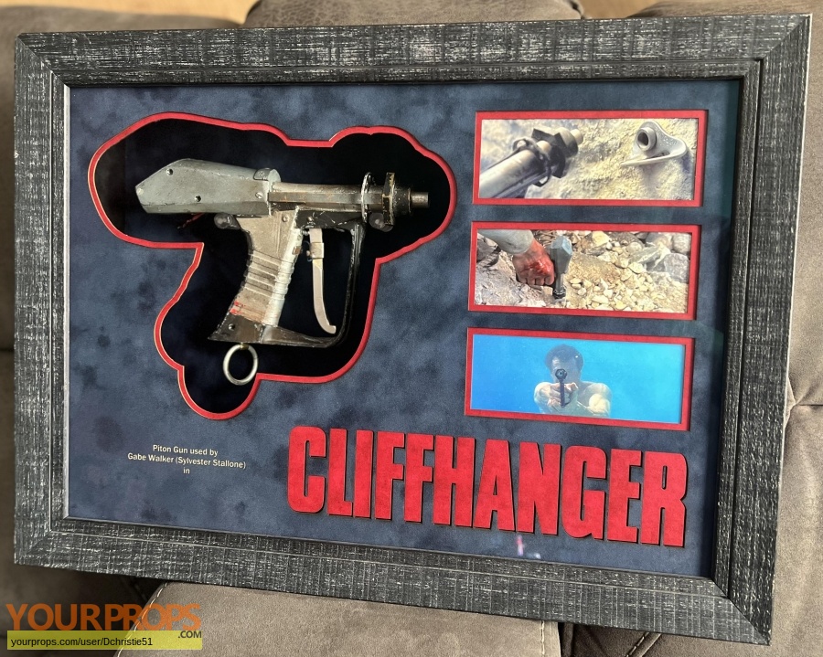 Cliffhanger original movie prop weapon