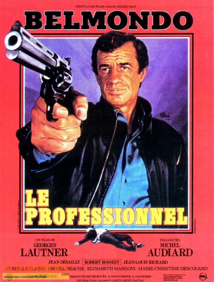 Le Professionnel replica movie prop