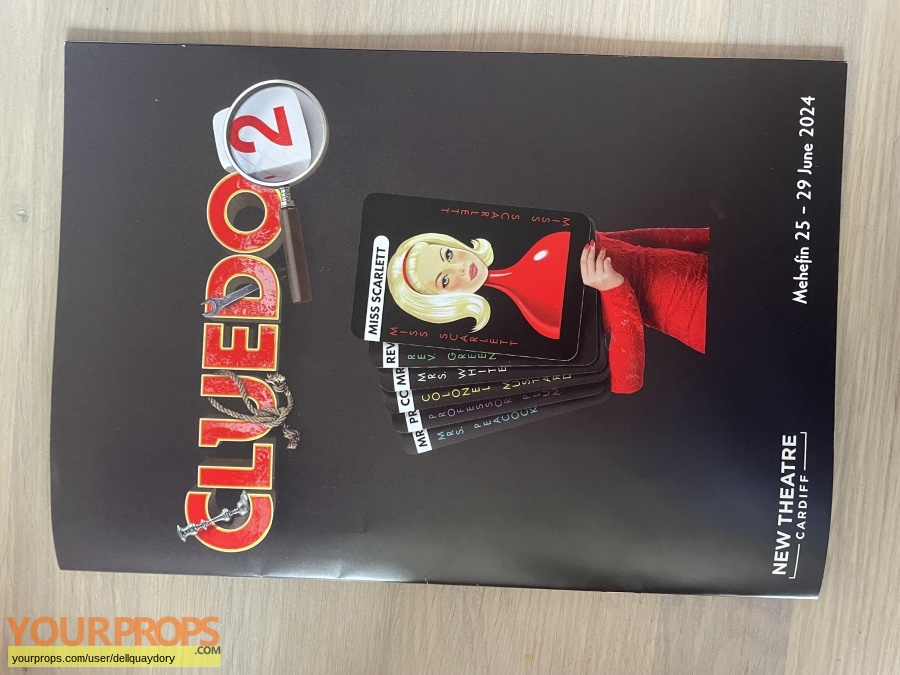 Cluedo 2 (Theatre) original production material