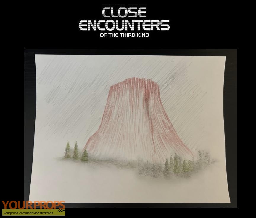 Close Encounters of the Third Kind replica movie prop