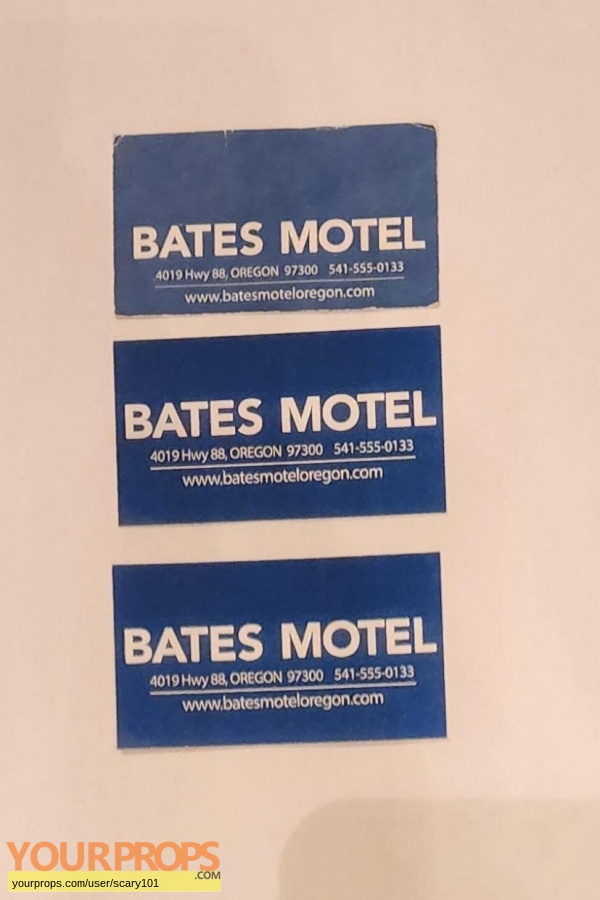 Bates Motel original movie prop