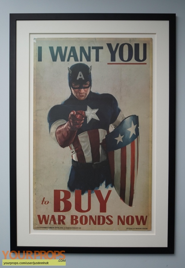 Captain America  The First Avenger original movie prop