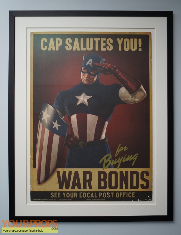 Captain America  The First Avenger original movie prop