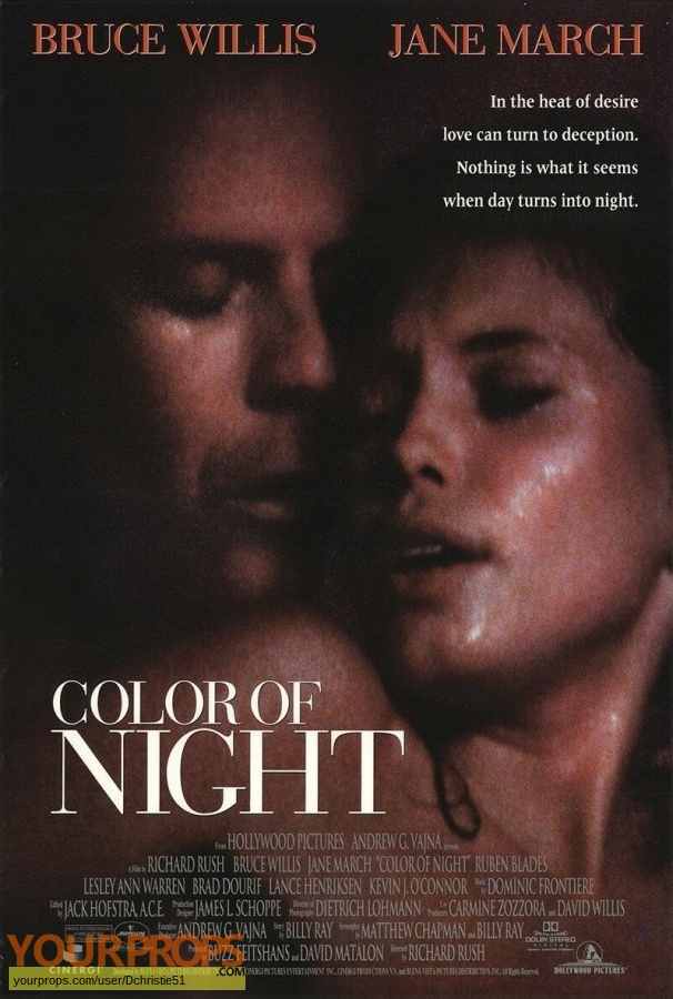 Color of Night original movie costume