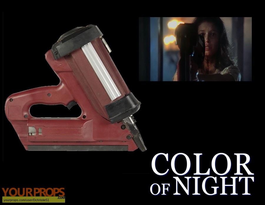 Color of Night original movie prop weapon