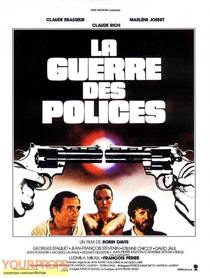 La Guerre des Polices replica movie prop