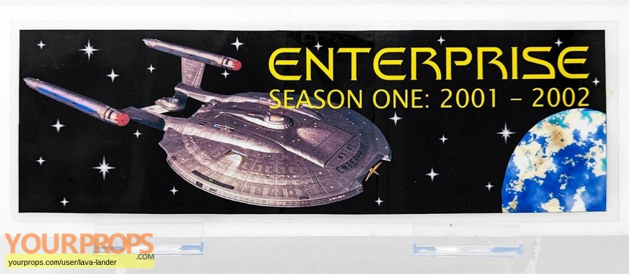 Star Trek  Enterprise original film-crew items