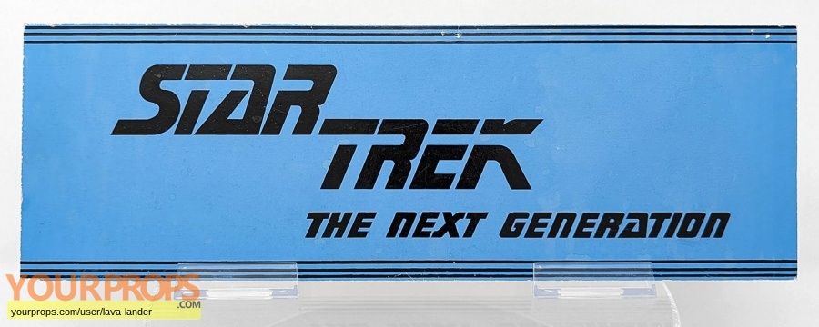 Star Trek  The Next Generation original film-crew items