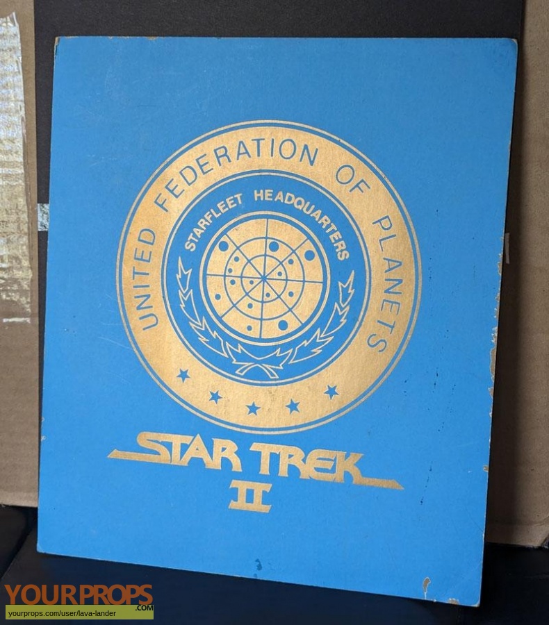 Star Trek II  The Wrath of Khan original film-crew items