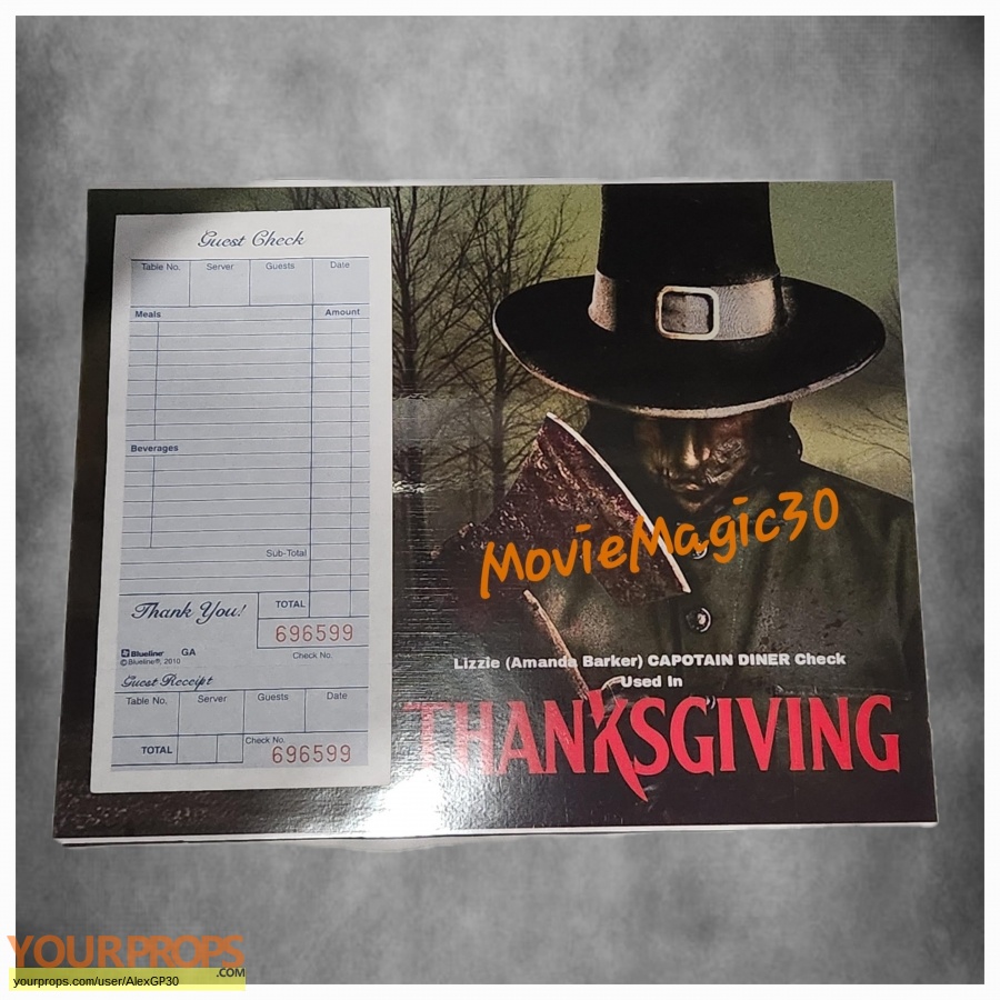 Thanksgiving original movie prop