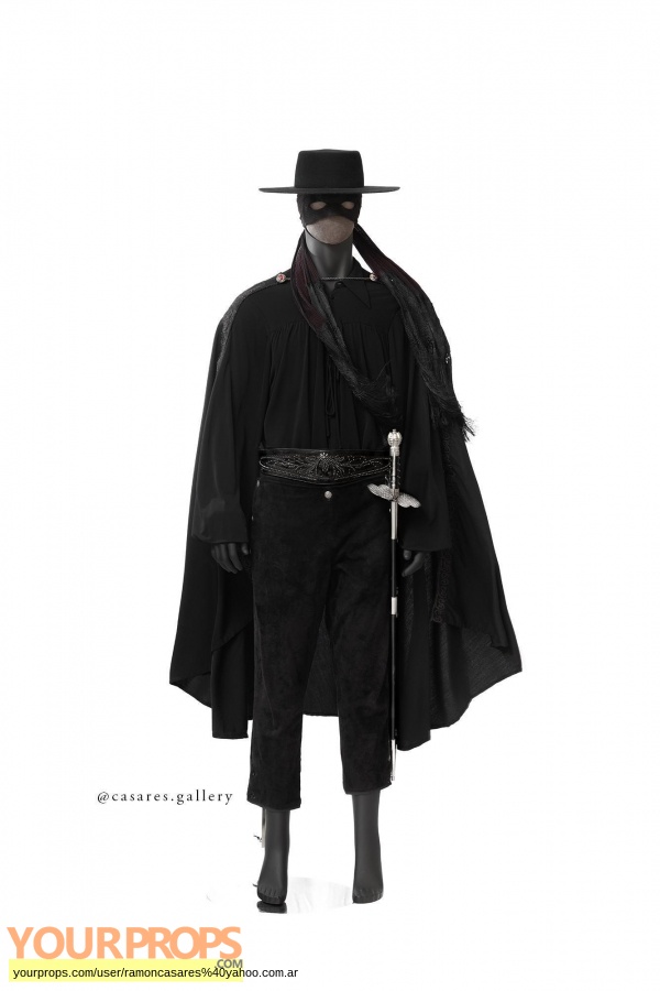 The Legend of Zorro original movie costume