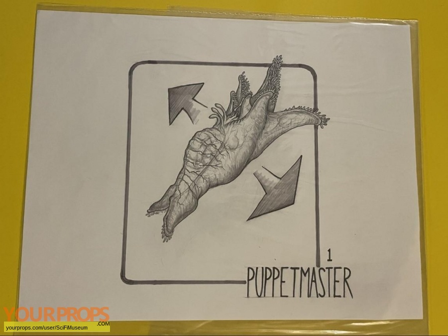 The Puppet Masters original production artwork