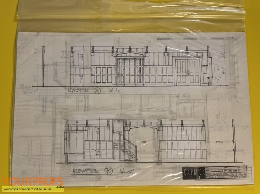 Caprica original production artwork