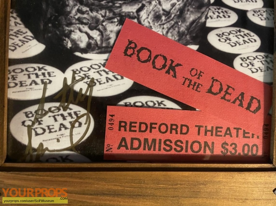 The Evil Dead original film-crew items