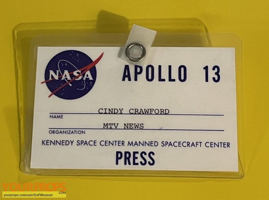 Apollo 13 original film-crew items