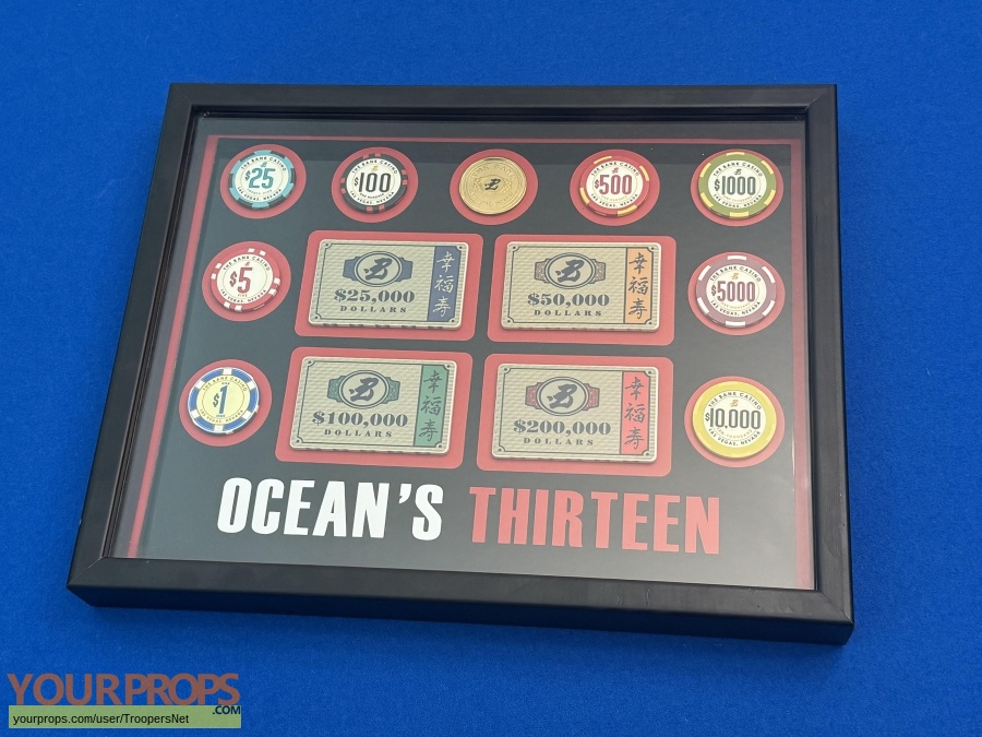 Ocean s Thirteen original movie prop