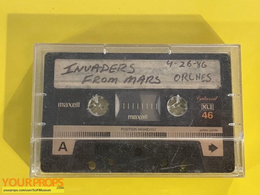 Invaders from Mars original production material