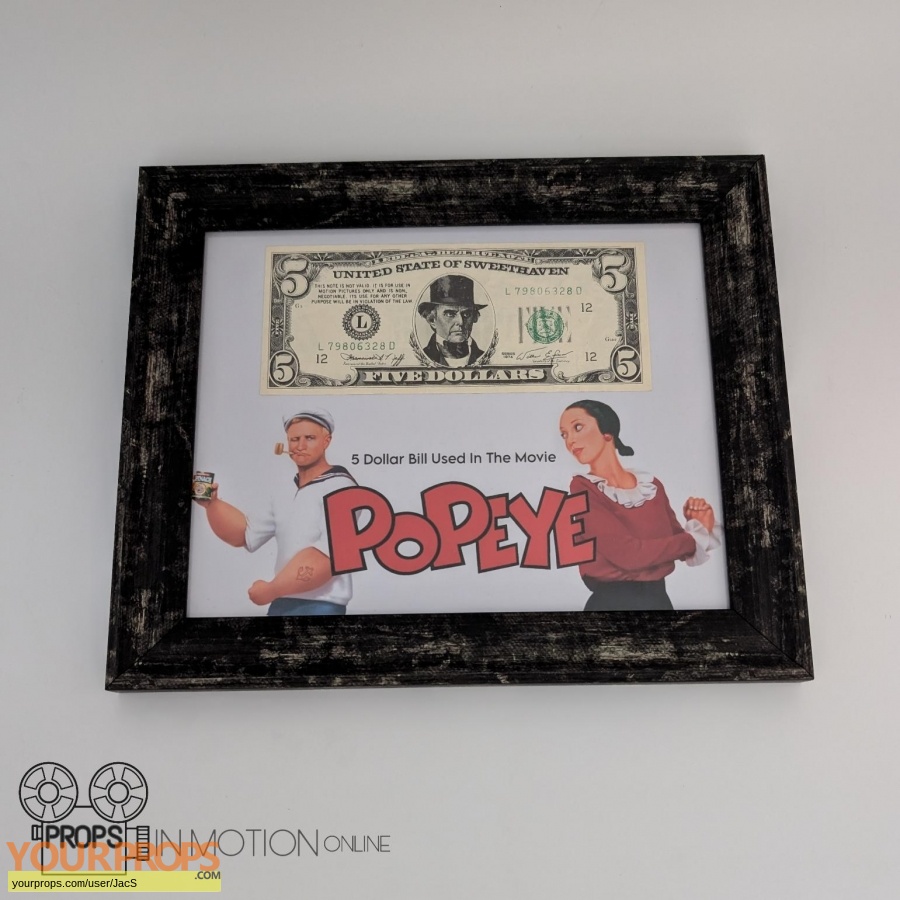 Popeye original movie prop