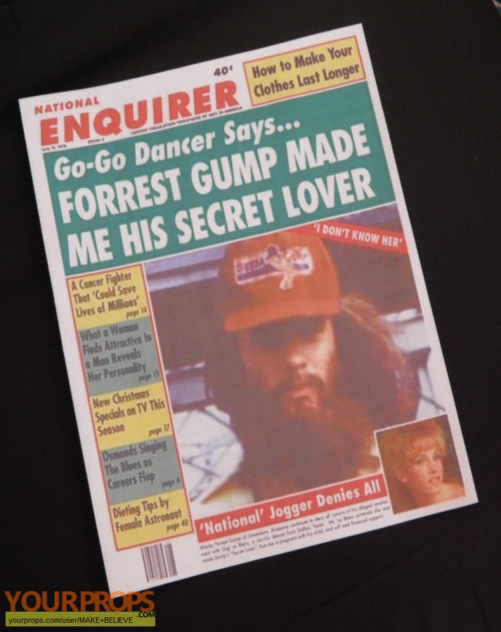 Forrest Gump replica movie prop