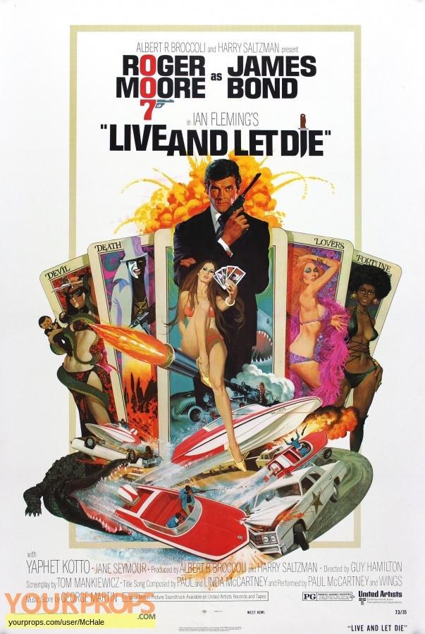 James Bond  Live and let Die replica movie prop