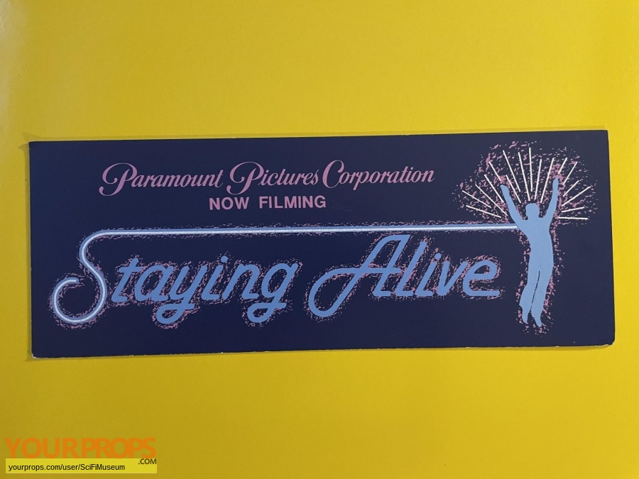 Staying Alive original film-crew items