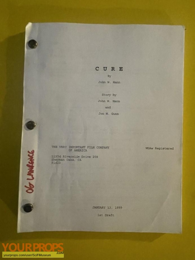 Cure original production material