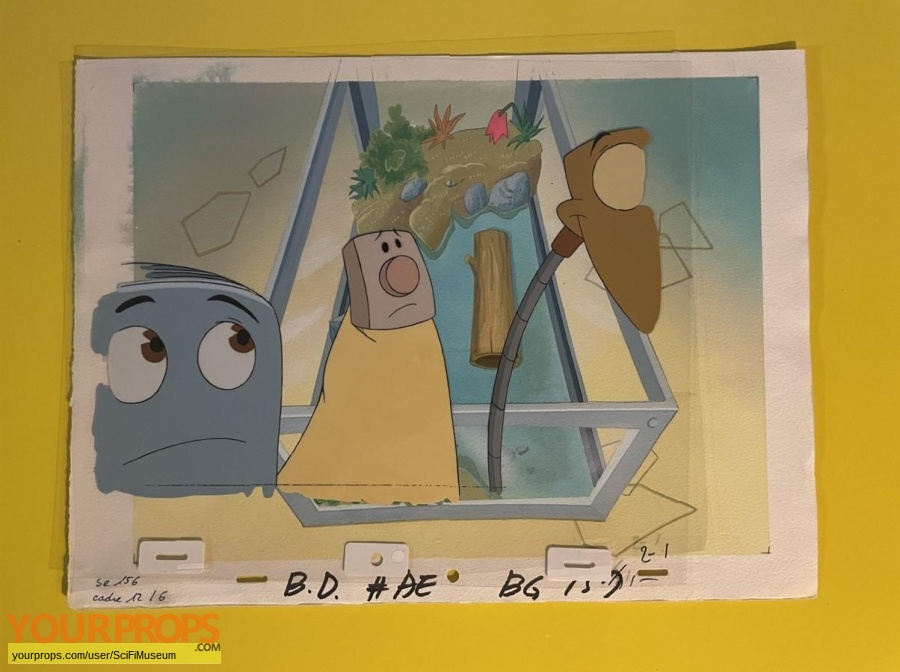 The brave little toaster goes to Mars original production artwork