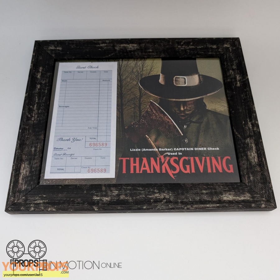 Thanksgiving original movie prop