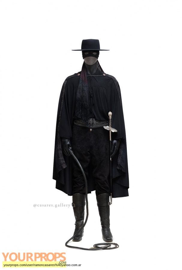 The Legend of Zorro original movie costume