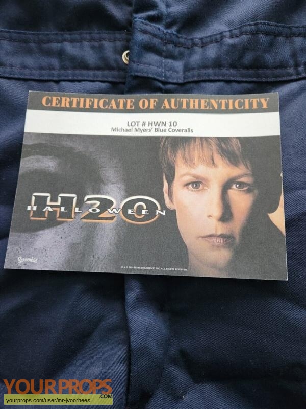 Halloween H20  20 Years Later original movie prop