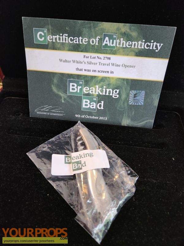 Breaking Bad original movie prop