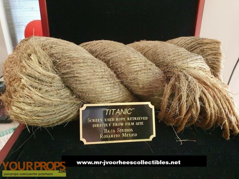 Titanic original movie prop