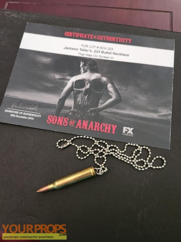 Sons of Anarchy original movie prop