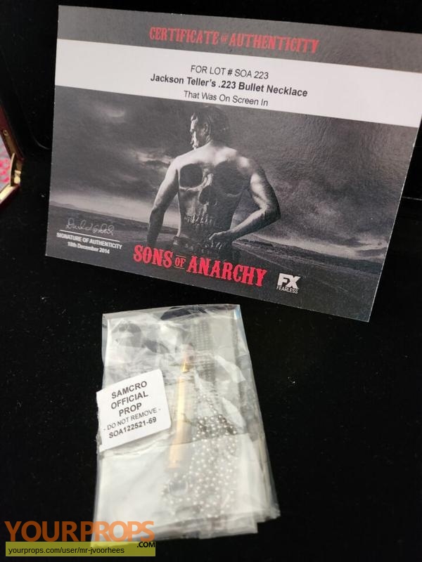 Sons of Anarchy original movie prop