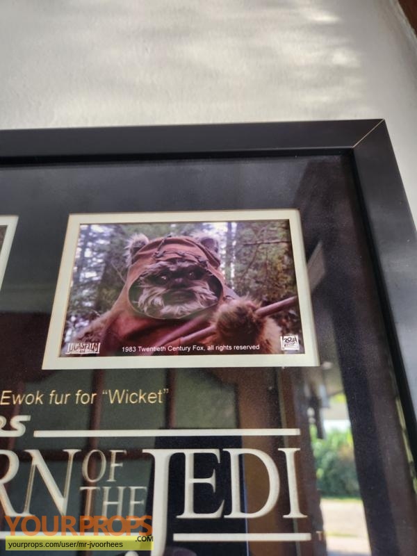 Star Wars Return of the Jedi original movie prop