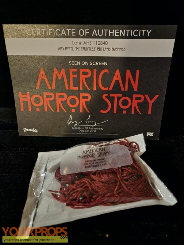 American Horror Story Hotel original movie prop